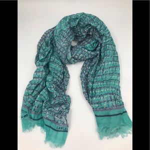 Lancel Wool Blended Scarf